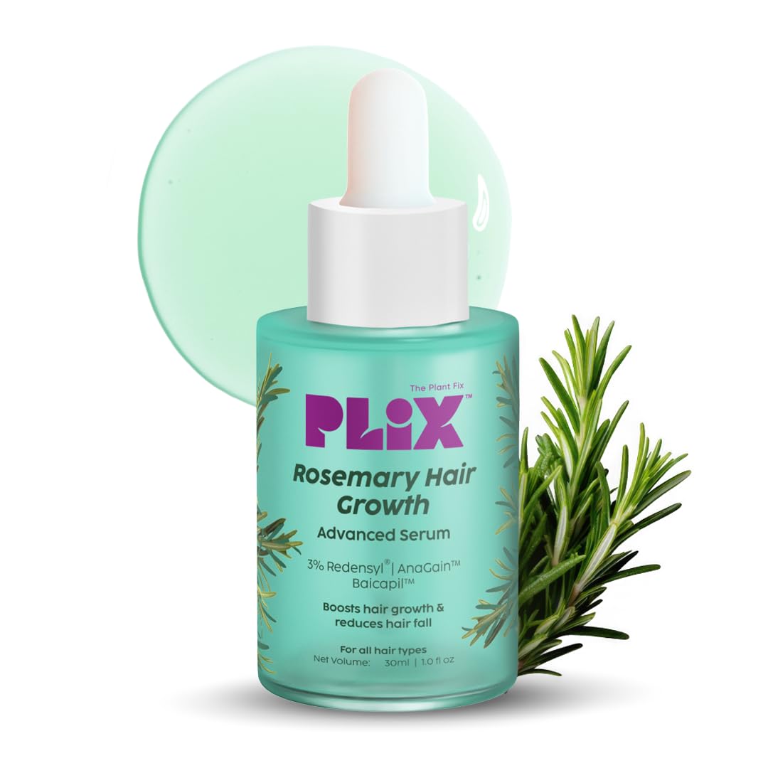 

Сыворотка для роста волос The Plant Fix Plix с розмарином 30 мл Упаковка для мужчин и женщин Укрепляет волосы и повышает густоту
