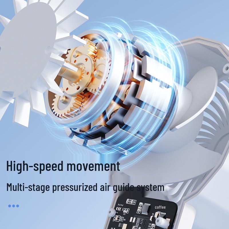 Mini Silent Portable Handheld Semiconductor Cooling Fan