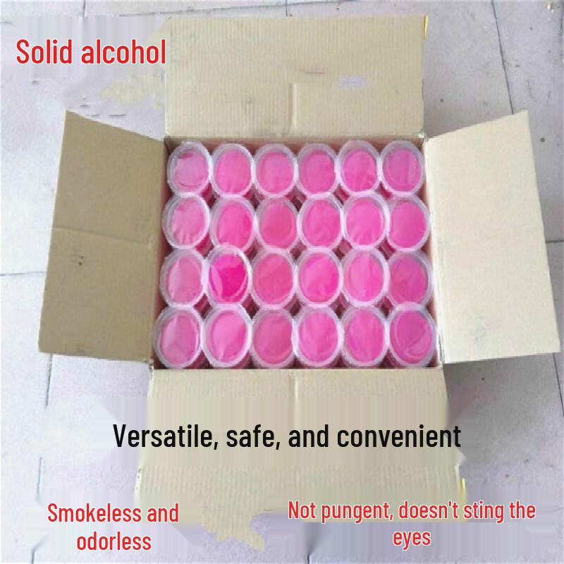 72-Pack Smokeless Solid Alcohol Fuel Blocks