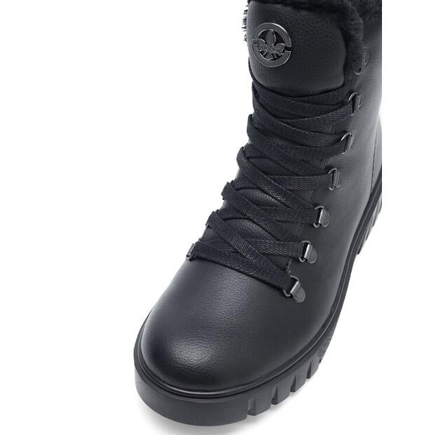 Rieker Y3432-00 Black Ankle Boots