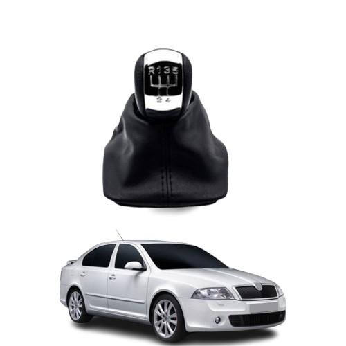 Manual Gear Shift Knob (5 Speeds) for Skoda Octavia A5 2004-2008 OEM 1Z0711141