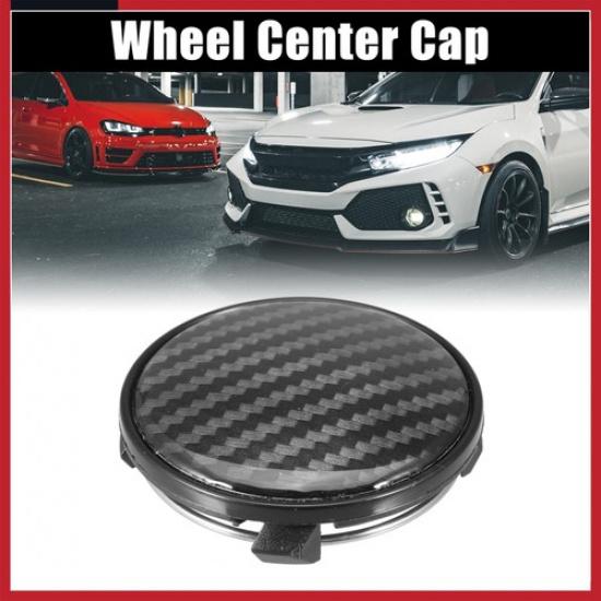 4 Pcs 60mm 61mm Wheel Center Hub Caps Hubcaps Covers Universal for Car Black