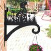 Plant Hanger Indoor Dog Wind Chimes Rack Wall Mounted Plants Stand For Porch Balcony Garden Yard Indoor Patio Lantern