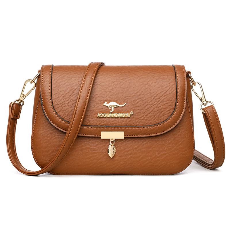 Hochwertige weiche PU-Leder Umhängetasche, Modische Damen Schulter-Crossbody-Tasche, Lässige Schultertasche geeignet für den täglichen Gebrauch und zum Einkaufen