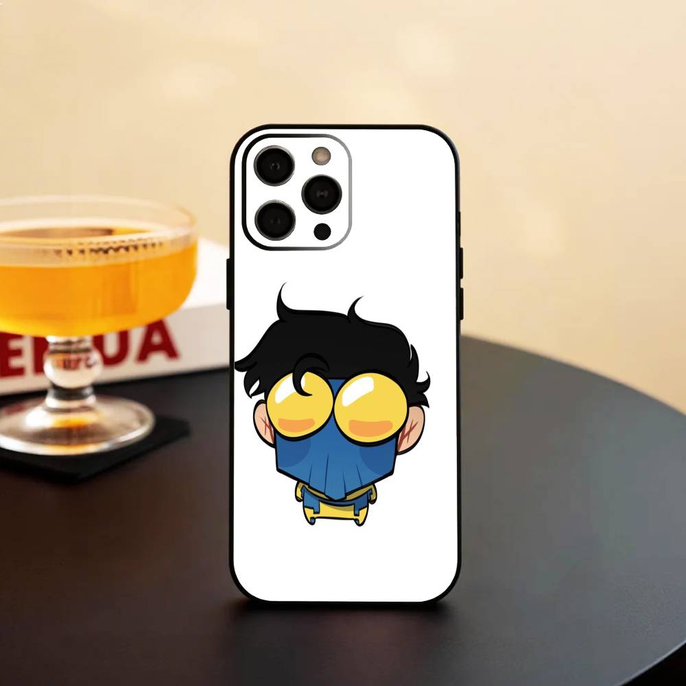 S-Subversive I-Invincible Cartoon   Phone Case Silicone Soft For IPhone 17 16 15 14 13 12 11 X XR Plus Pro Max Plus
