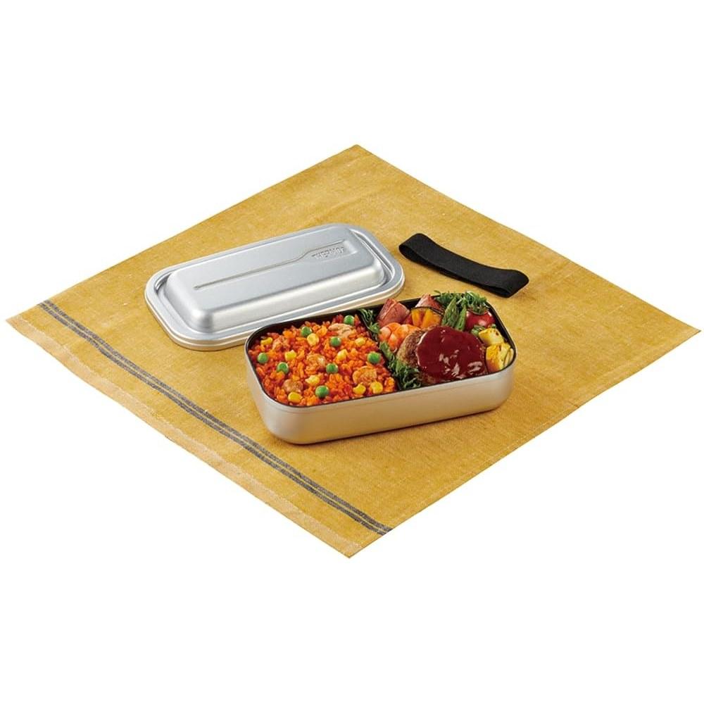 THERMOS Aluminum Fresh Lunch Box 800ml Non-Stick Coating Silver DAA-800 SL