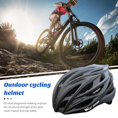Professional Outdoor Bicycle Helmet Impact-Resistant Shockproof Breathable Ultralight Adjustable Riding Helmet