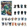 Exquisite Christmas Gift Box Dragon Advent Calendars 2026, 24 Days Countdown Calendar with Acrylic Hanging Ornaments Ornaments, Collectible