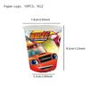 Blaze Monster Balloons Machines Race Car Birthday Party Decoration Tableware Tablecloth Plate Cup Napkin Bag Racing Party Favors