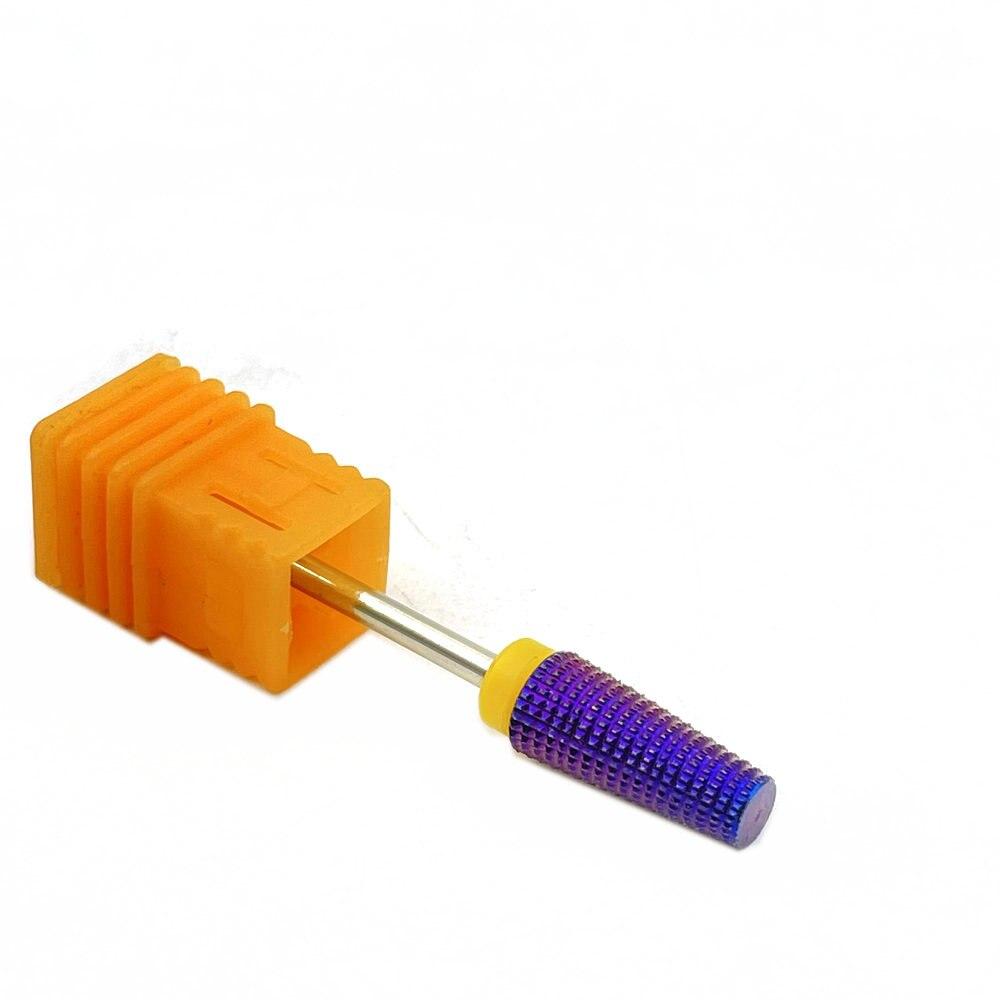 

5 в 1 конические безопасные твердосплавные сверла для ногтей с режущими сверлами твердосплавные фрезы для маникюра аксессуары для удаления геля для ногтей 35