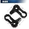 Billet Aluminum Freedom Panel Latch Hardtop Roof Removal Switch Handle For Jeep Wrangler JK 07-2018 JL 2018-2022 & Gladiator JT