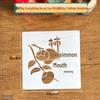 New Year Children's Cultural Heritage Rubbing & Printing Art DIY Parent-Child Activity Kit