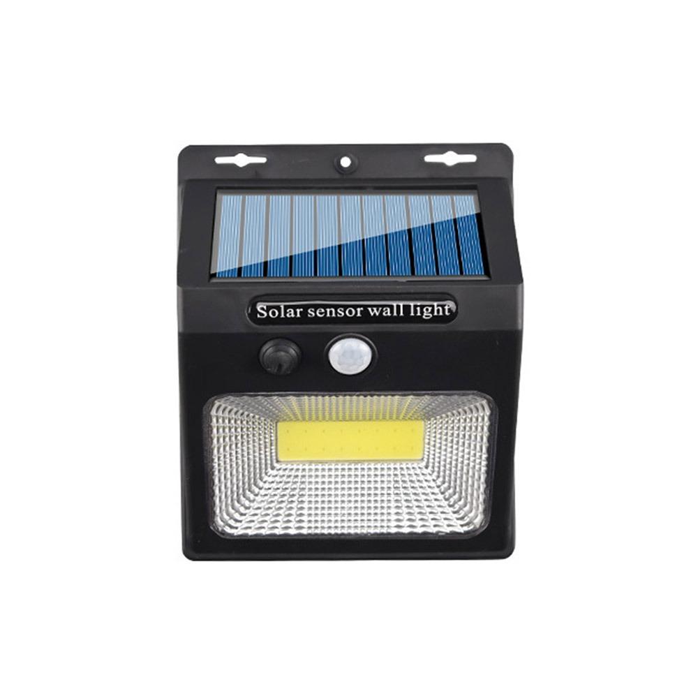 Solar Powered Outdoor Solar Lamp LED COB LED Wall Light Easy To Install Solar Garden Light  Garden