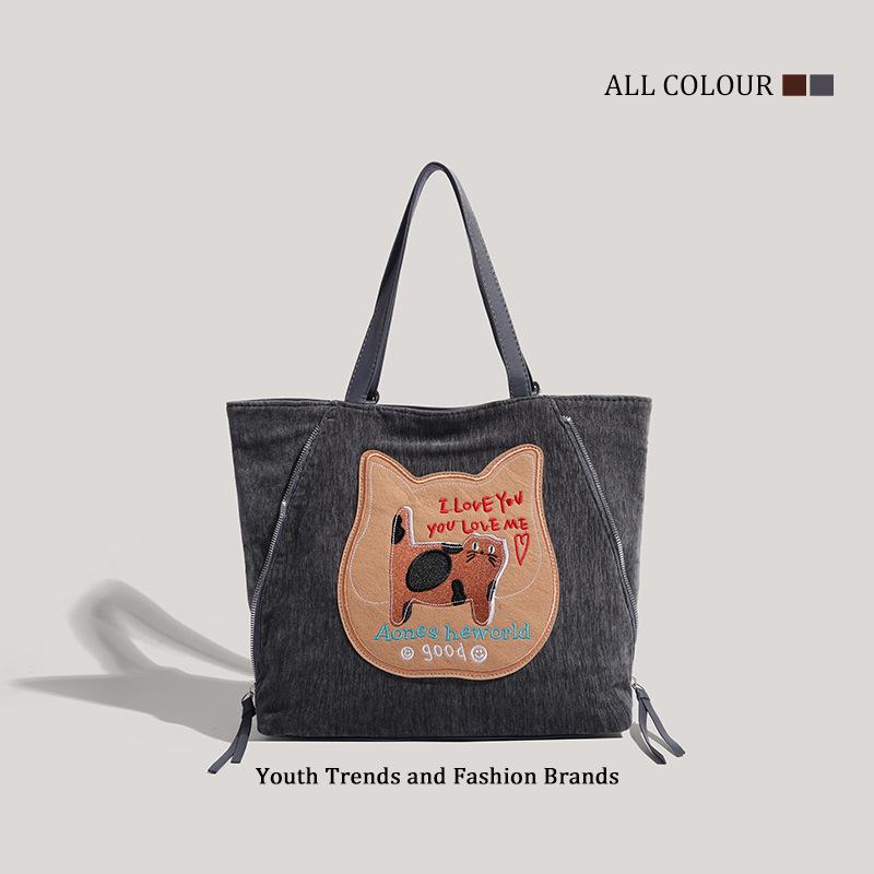 

Casual large-capacity high-end women s new autumn and winter commuting double shoulder back bag single shoulder