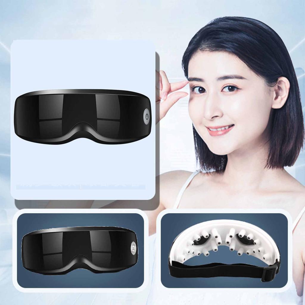 Vibration Eye Massager Reduce Fatigue Promote Circulation Touching Control Rechargeable Eye Massage Machine