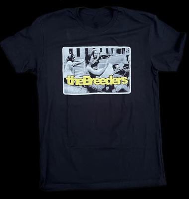 VTG The Breeders Band Black T-shirt UNISEX All Sizes Short Sleeve 1F1921 Unisex T-Shirt