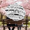 1PC Facial Expressions Faces Umbrella-9-Rib Reinforced, Automatic Open, Lightweight & Durable, Cute Fashion Accessory for Outdoor-P0763