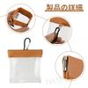TVETE Golf Tee Pouch Holder, Waterproof Case, Accessories, PVC Transparent,