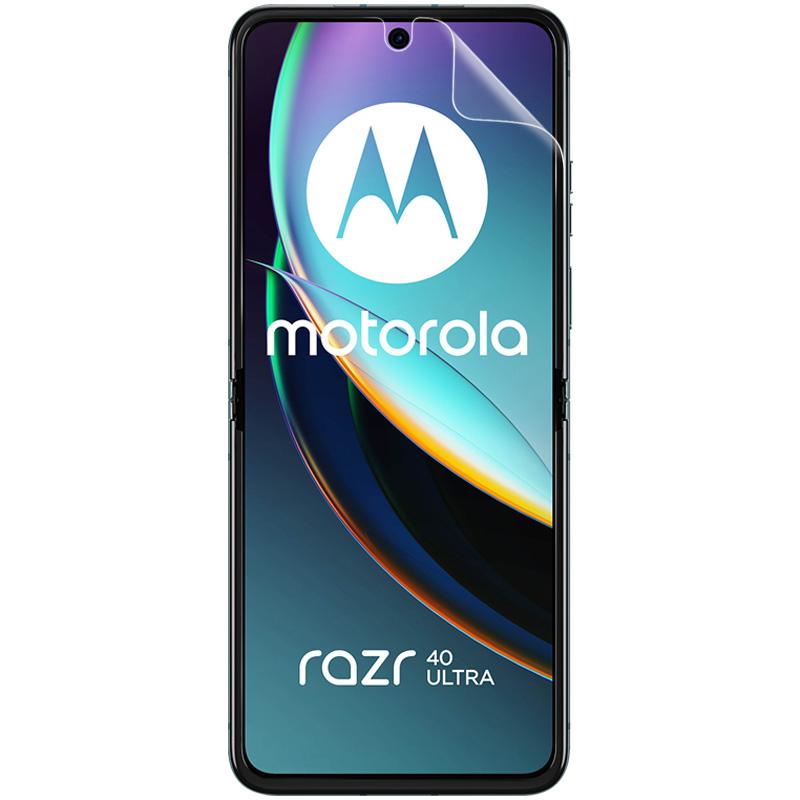 IMAK für Motorola Razr 40 Ultra 5G Hydrogel-Schutzfolie III Vollständige Abdeckung Weiche TPU Klare Bildschirmschutzfolie + Rückseitenschutz Kratzfeste Folie