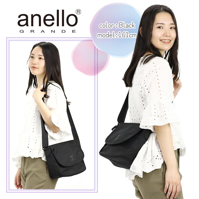Anello Grande CABIN-MONO GTM0453 MNV Lightweight Water-Repellent Messenger Bag