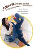 Large Tyrannosaurus Rex Plush Pillow - Cute Dinosaur Doll for Boys' Birthday