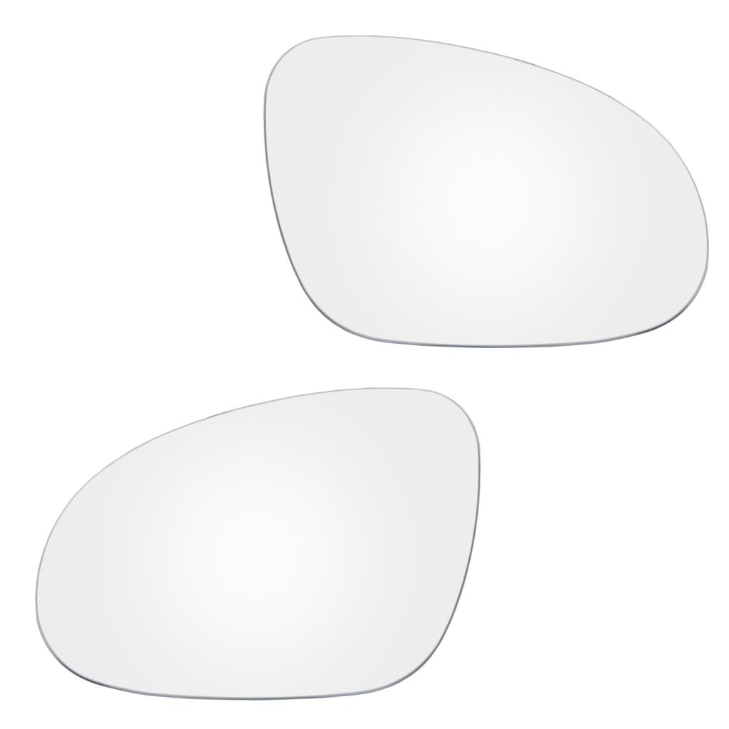 Left Right Side Mirror Glass Wide Angle Convex Rear View Rearview Exterior Mirror For VW Golf GTI 5 MK5 Jetta 06-10 Passat B6