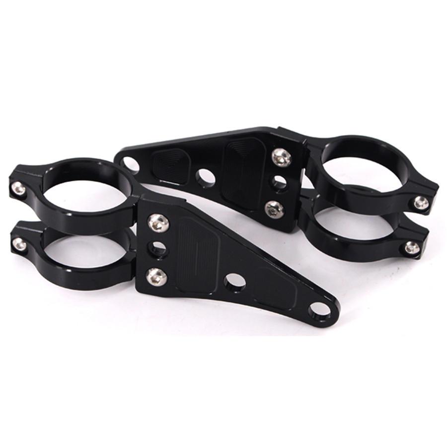 High Quality 6.8 Inch Universal Vintage Motorcycle LED Headlamp Distance Light Refit Motorcycle Headlight Cafe Racer With 41mm CNC Fork Holder