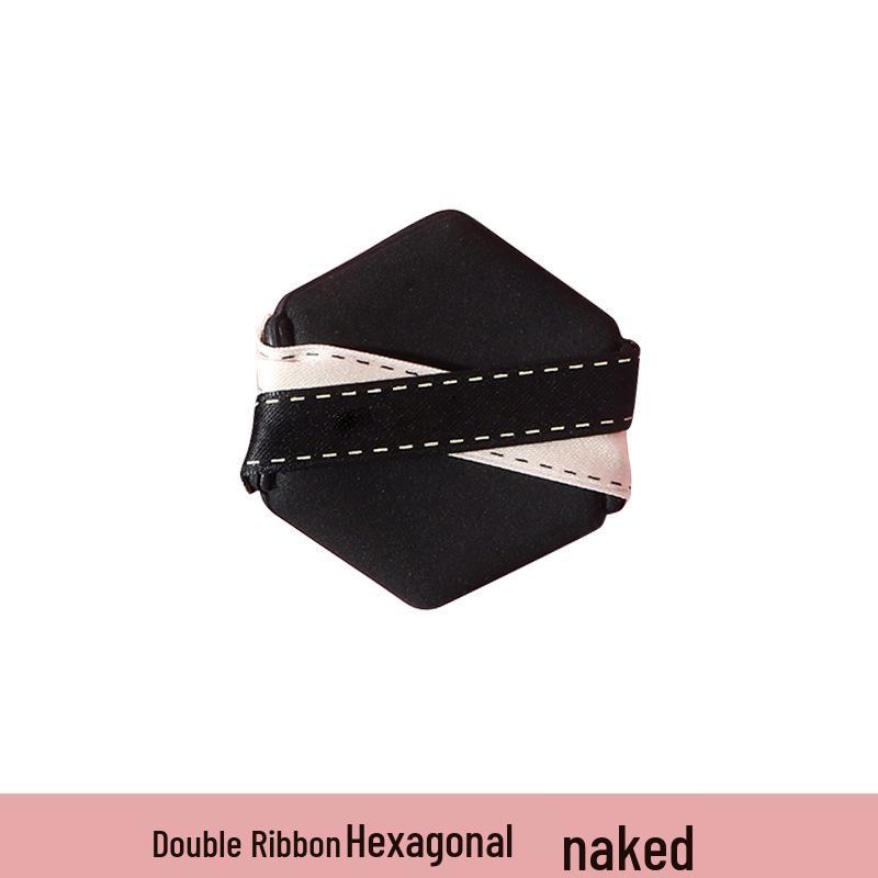 Findskin Double-Sided Puff: Non-Absorbent, Non-Caking, Easy Application, Wet/Dry Use, Cushioned Softness, Adherent.