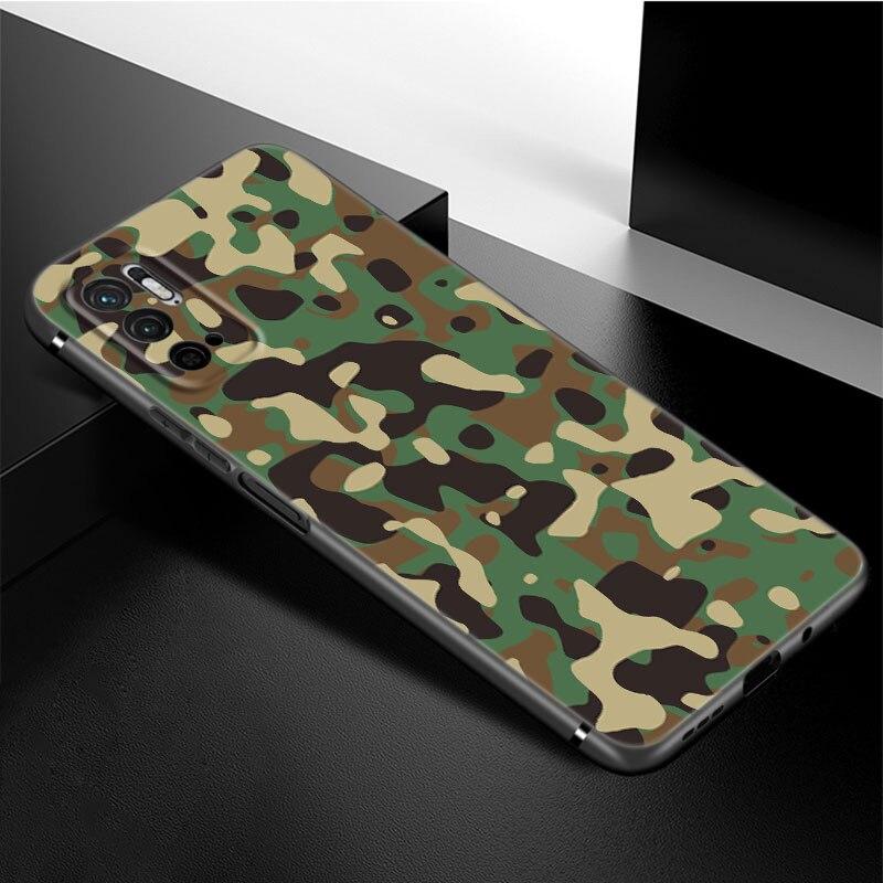 Camouflage Pattern Camo Military Army Phone Case For Xiaomi Redmi Note 11 10 9 8 Pro 11T 5G 10T 10S 9S 9T 9i 9C 9A 8T Cover