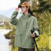 25 New tooling jacket men's three-in-one warm two-piece set women's outdoor windproof and waterproof jacket customization