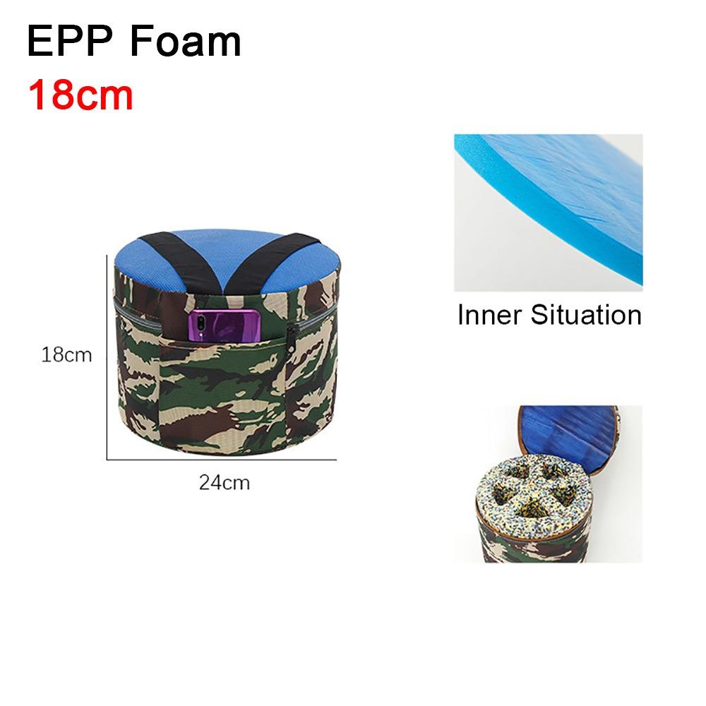 1Pcs 18/20/25cm Wearable Gardening Stool Round Fishing Chair Seat  for Outside Gardening Planting