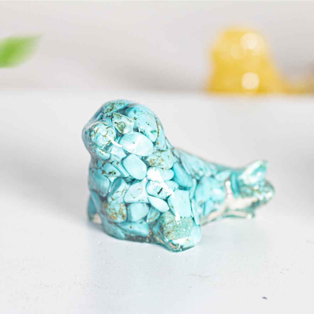 Resin Crystal Sealife Figurine With Handcrafted Resin Art For Home Decor And Giftgiving