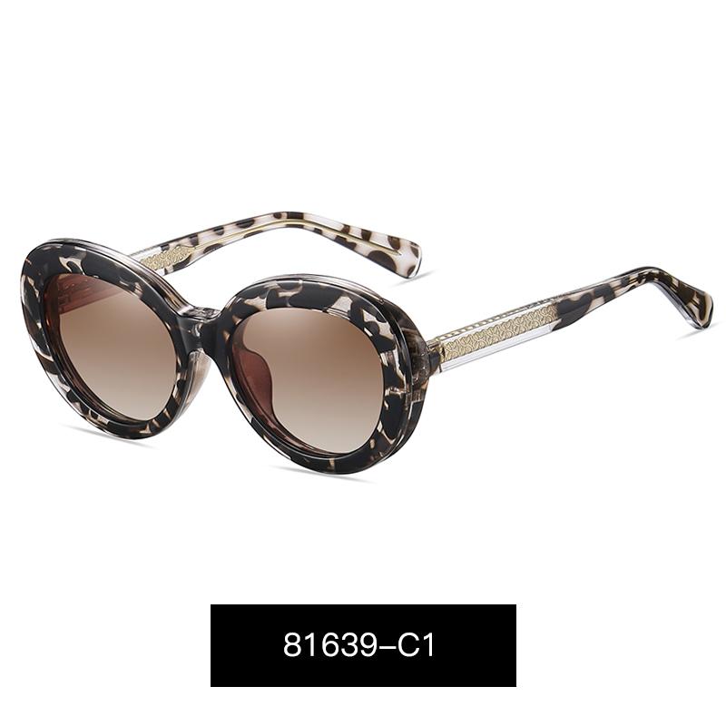 

Women Round Cateye Glasses Frame With Sunglasses Clip Retro Optical Customizable Prescription Myopia Glasses Presbyopia