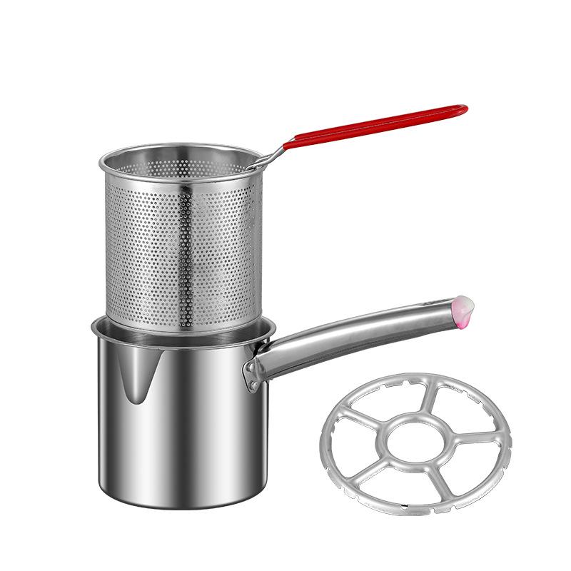 Stainless Steel Multifunctional Deep Fryer for Home and Commercial Use