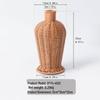 High-Grade Imitation Rattan Woven Vase for Dried Flowers - Elegant Living Room and Desktop Ornament