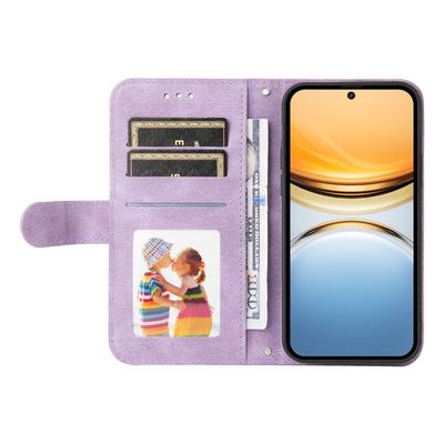 Pentru vivo Y300 Pro 5G Huse Tip Portofel din Piele Husa Telefon cu Textură de Piele Suport cu Curea