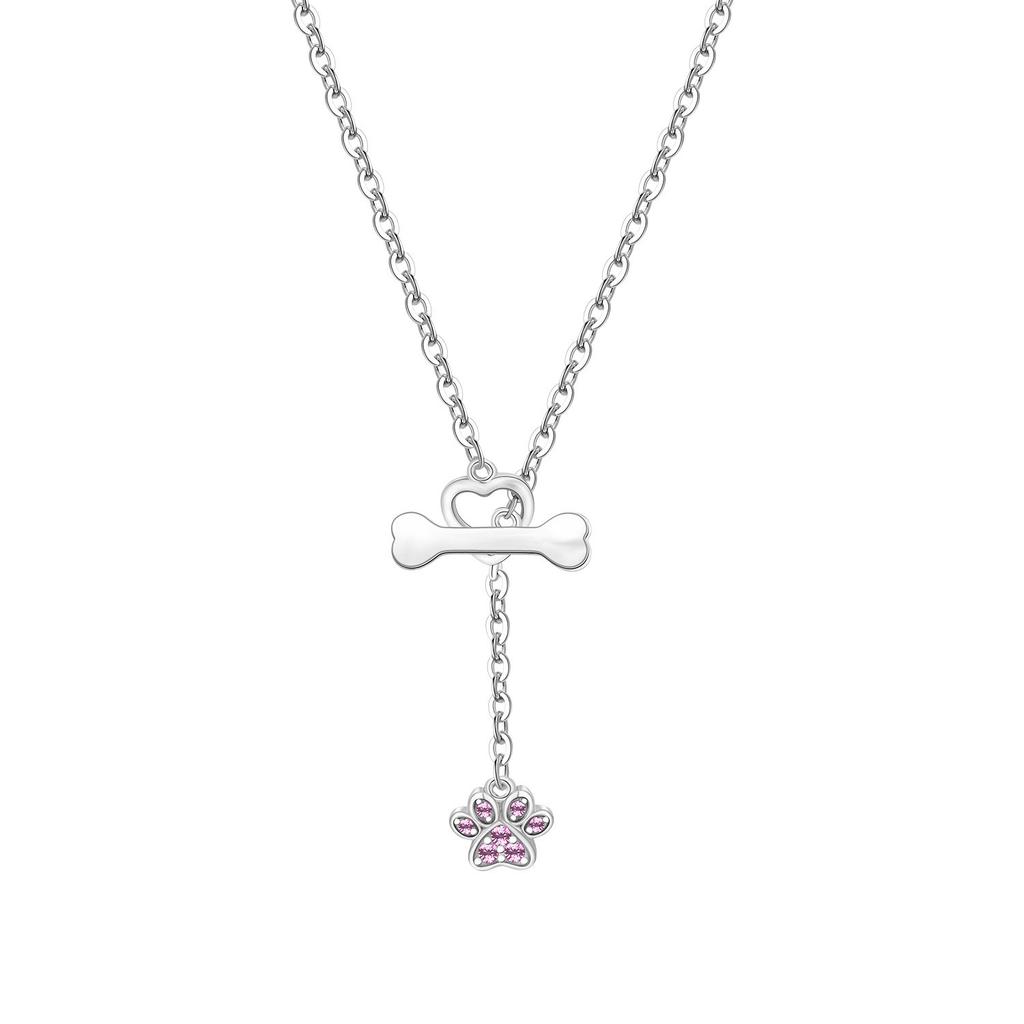 Simple Ocean Creature Pet Paw Print Butterfly Elephant Necklace Pendant Jewelry