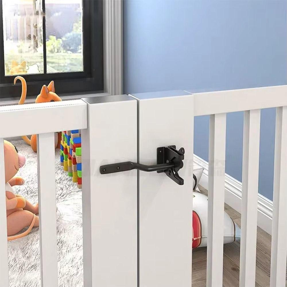 with Bolt Auto Gate Latch Multi-function Fence Hinge Latch  for Pasture Garden Fence Farm Gate