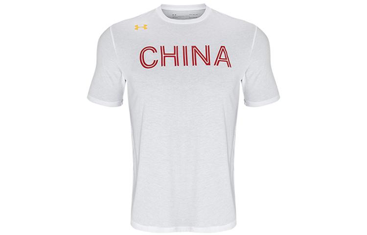 Under Armour T Shirt Men s White 1364664-100 M