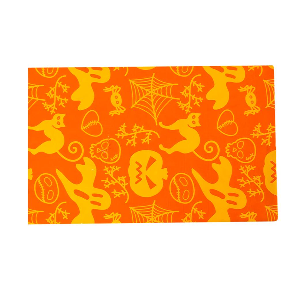 Halloween Spider Round Web Tablecloth Topper Covers Fireplace Table Party Decor