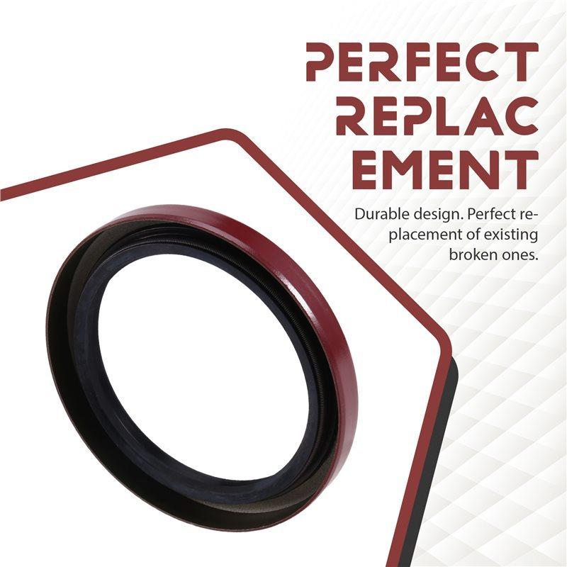 New Axle Oil Seal 6658228 For Bobcat Skid Steer Models 653, 742, 743, 751, 753, 763, 773, 873 4PCS