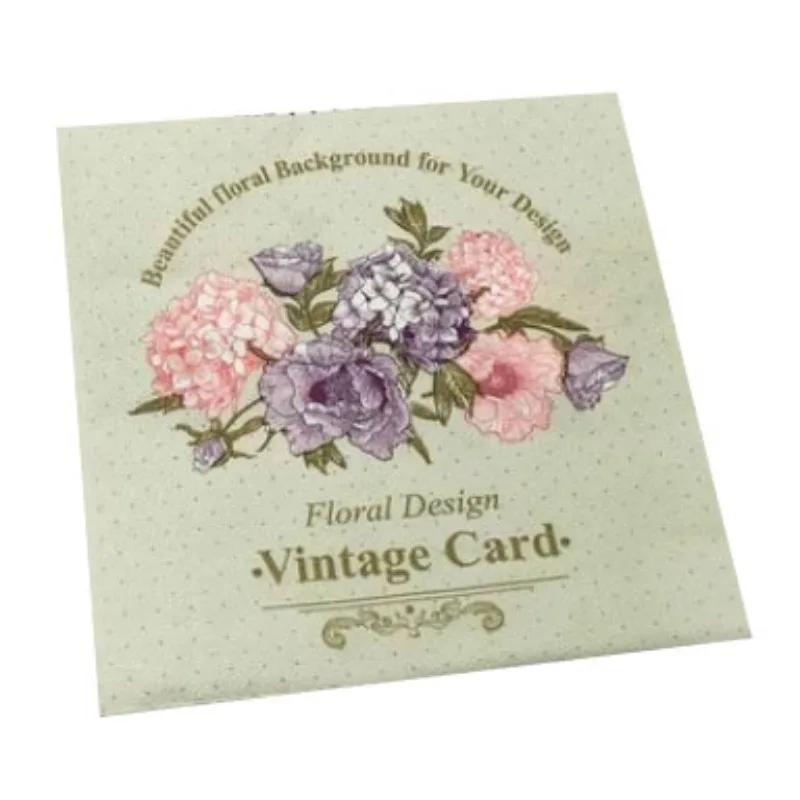 

20 шт./упак. 33*33 см 2-слойные одноразовые салфетки для вечеринок с цветочным узором