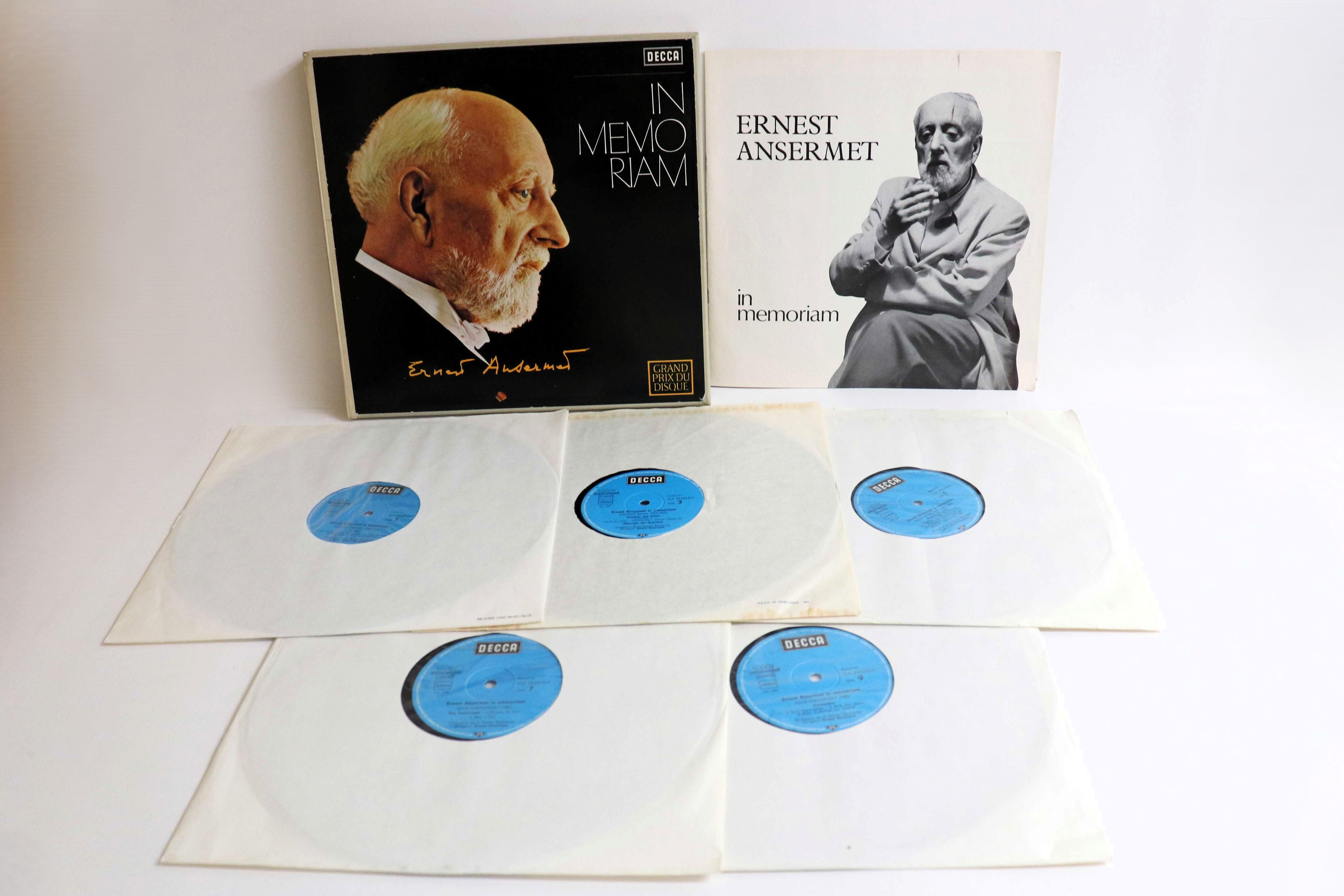 

LP Record ERNEST ANSERMET, ORCHESTRE DE LA SU - In Memoriam SLA25031D15 DECCA Germany Classical Used