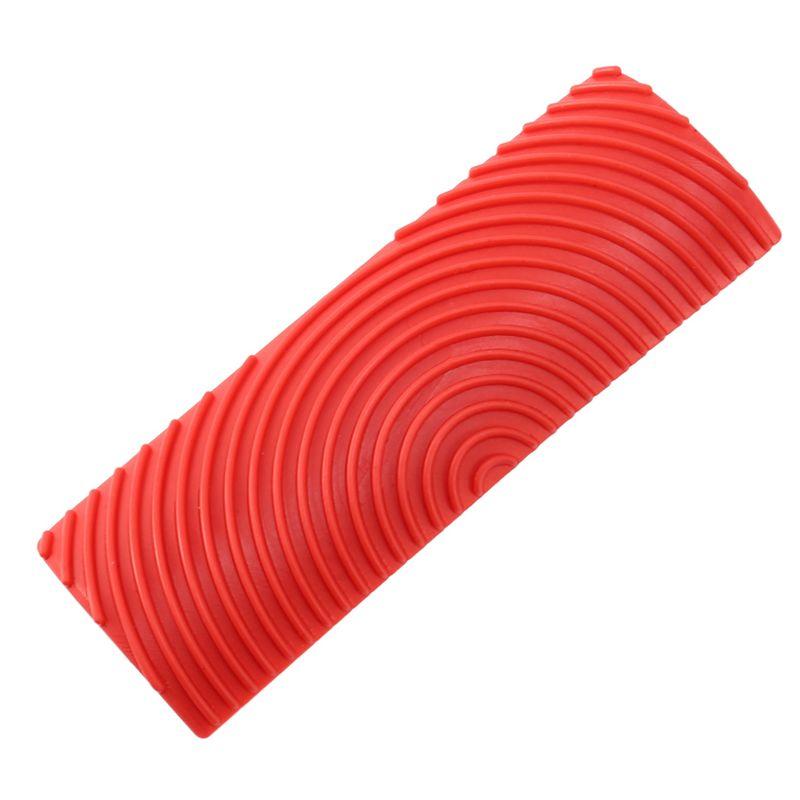A74E-12PCS Wood Graining Tool Set Rubber Wood Graining Pattern Wall Paint Painting Tool For Wall Painting Decoration DIY