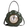 Women's bag fashion personality clock messenger bag European and American creative clock shape three-dimensional portable shoulder bag
