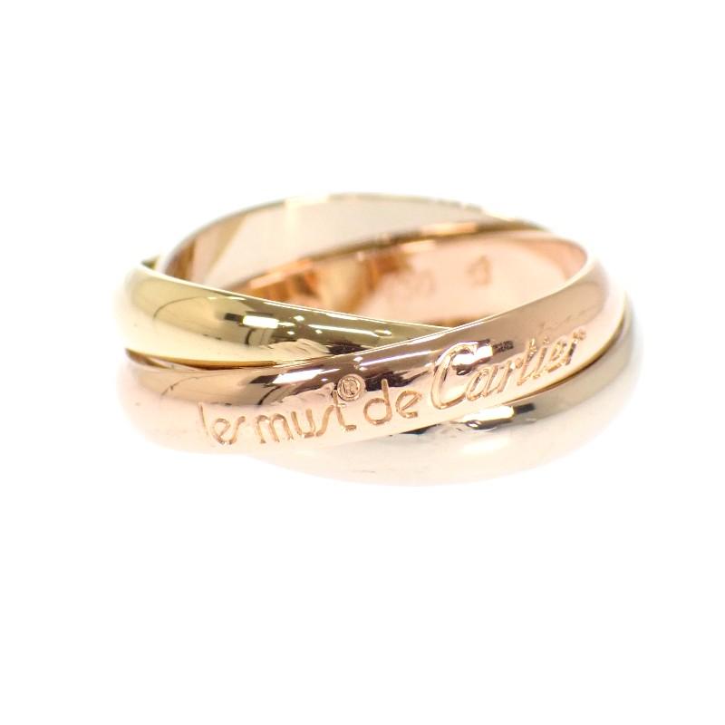 Cartier #13(JP Size) Ring K18 Yellow gold/K18 Pink Gold Women