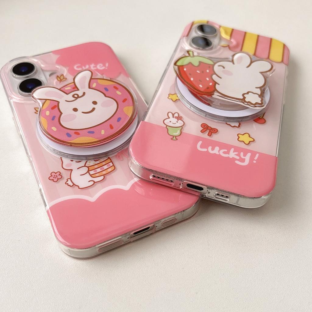 Apple Mobile Phone Case 17 for iPhone16promax Magnetic Mobile Phone Case Girl Pink Bow