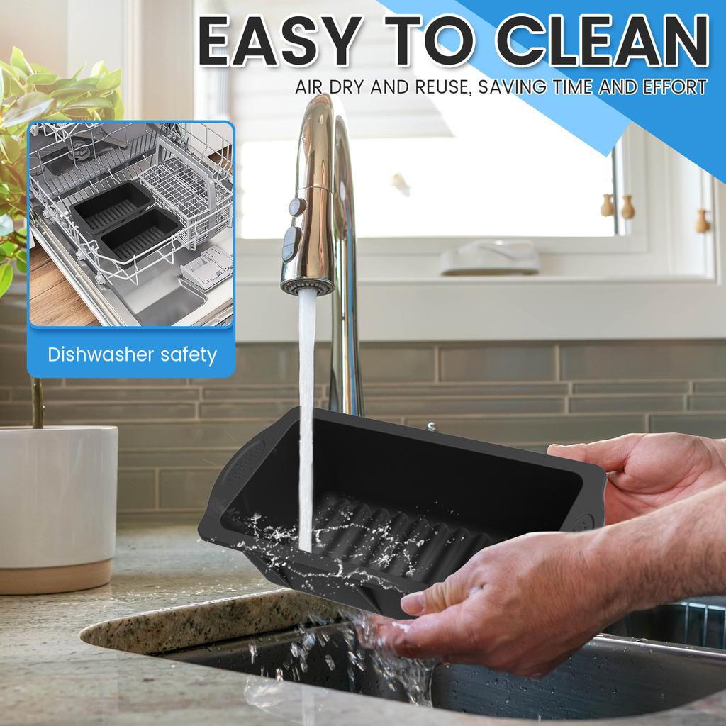 2Pcs Ice Cube Mold Silicone Ice Cube Maker Anti Slip Ice Cube Tray Large Size Ice Mold Easy Release Ice Cube Mold Ice Cube Tray