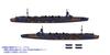 HMA Japanese Navy 9th Squadron Set Torpedo Ships Oi and Resin Kit 1/2000 (Heavy Kitakami)