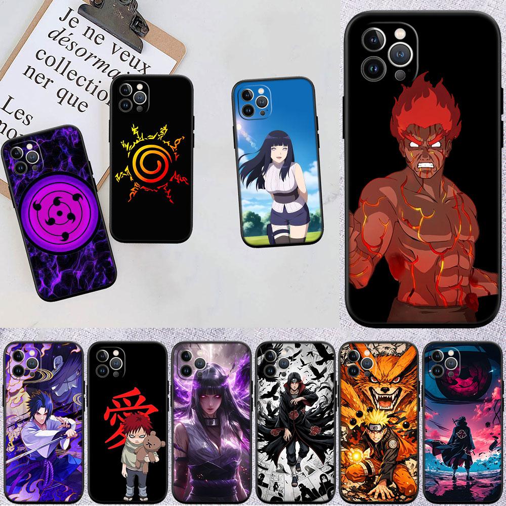 PP45 NARUTO Soft Shell Phone Case for iPhone SE X XS XR 11 16E 17 Pro Max Air 8 7 6 6s Plus